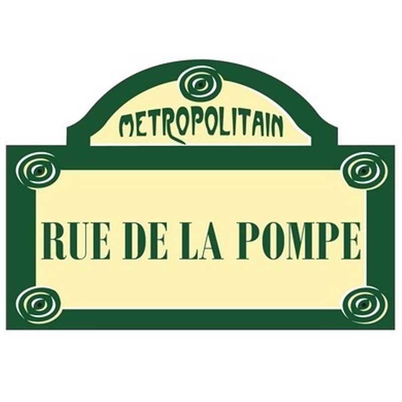 Plaque cadeau station métro Plaque cadeau station métro