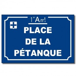 Plaque alu Marseille