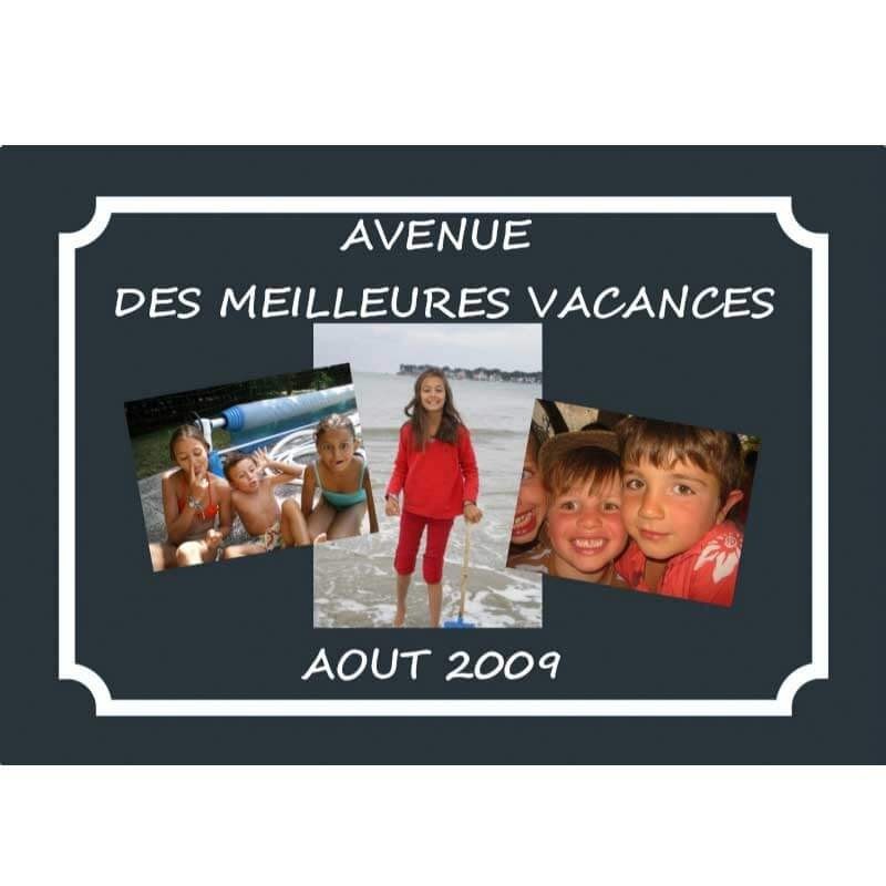 Plaque 3 photos événement Plaque 3 photos événement