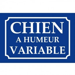 Chien à humeur variable