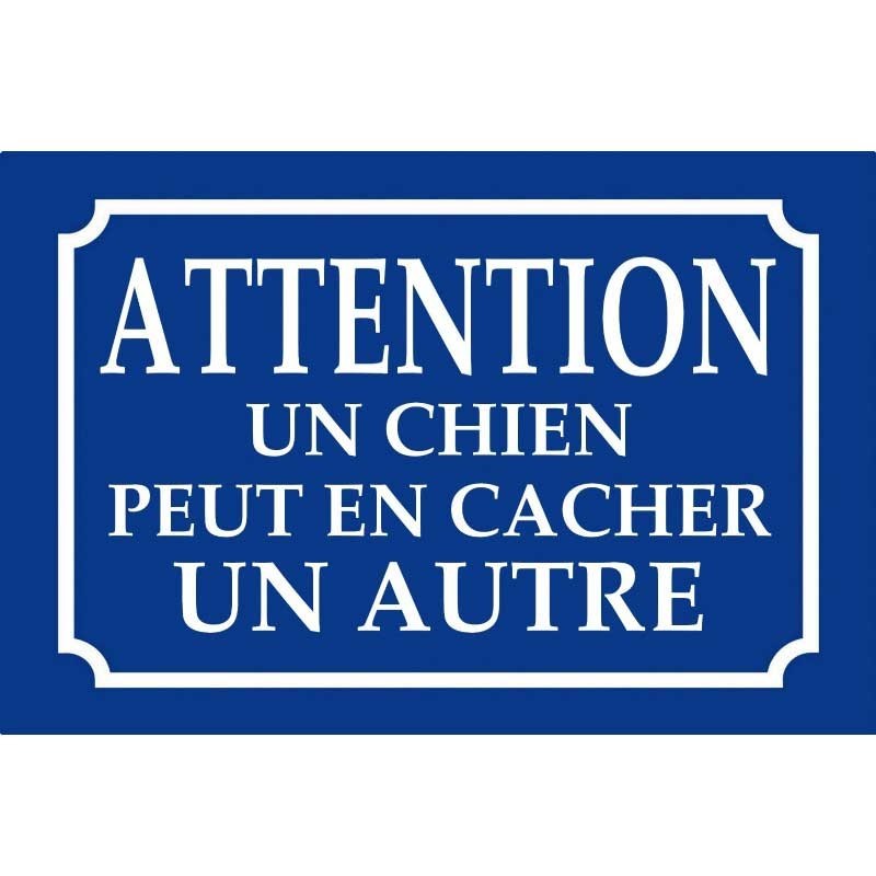 Un chien peut en cacher un autre Un chien peut en cacher un autre