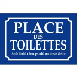 Place des toilettes