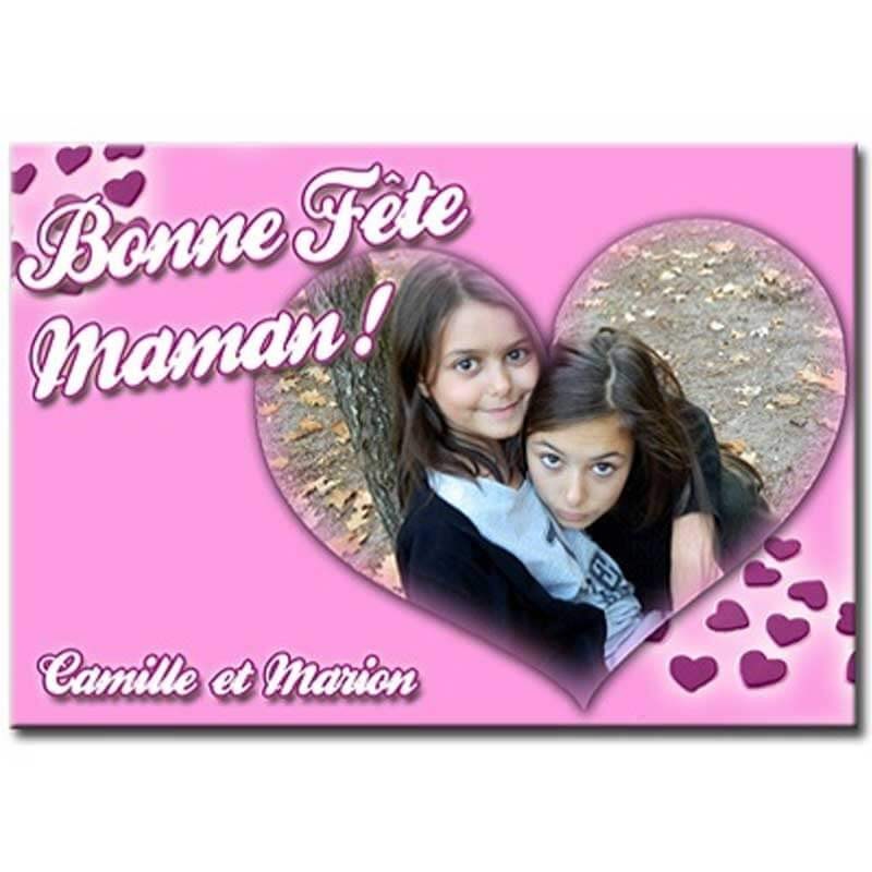plaque photo inséré dans coeur plaque photo inséré dans coeur