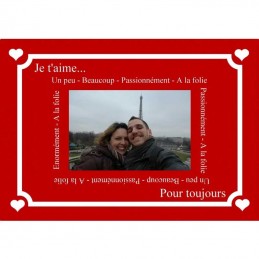 plaque message valentin