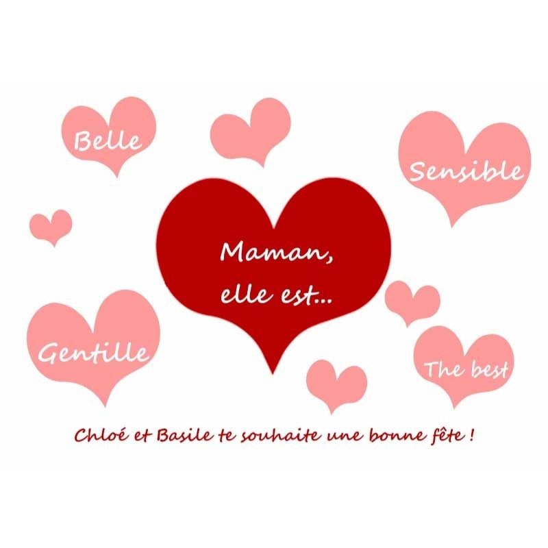 plaque maman elle est... plaque maman elle est...