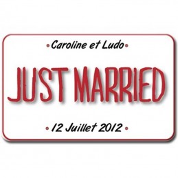 plaque plexi just married