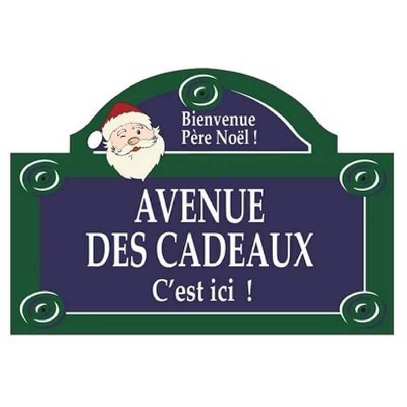 plaque fronton cadeau père noël plaque fronton cadeau père noël