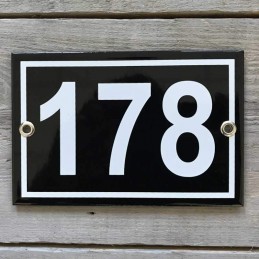 numero de rue filet plat