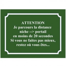 attention au chien