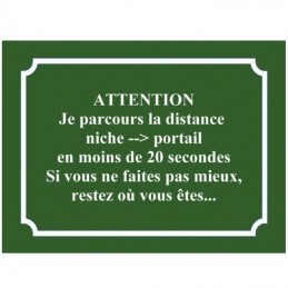 attention au chien