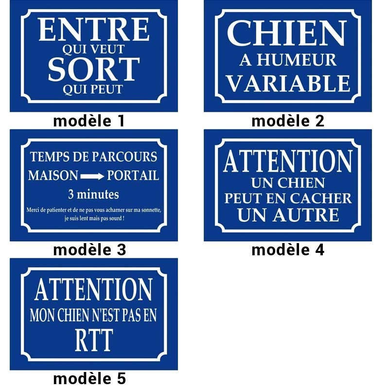 plaque de rue chien divers messages plaque de rue chien divers messages