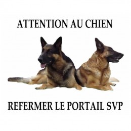 plaque imprimé avec votre chien