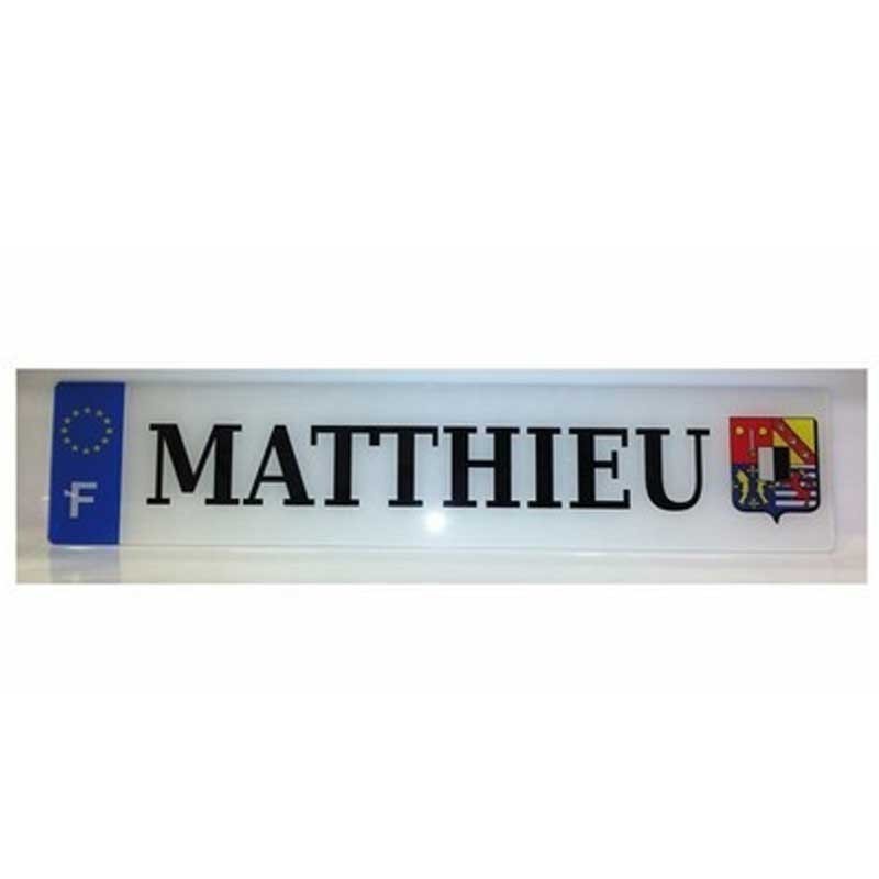 plaque plexi avec blason plaque plexi avec blason