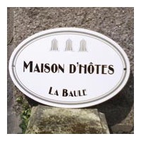 Plaques pour hôtels, les gîtes et les chambres d'hôtes à personnaliser