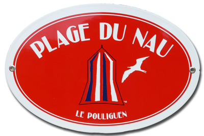 plaque bord de mer