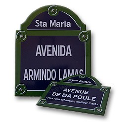 plaque en email