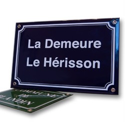 plaque en email